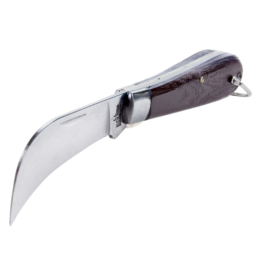 Klein Pocket Knife, Carbon Steel Hawkbill Slitting Blade