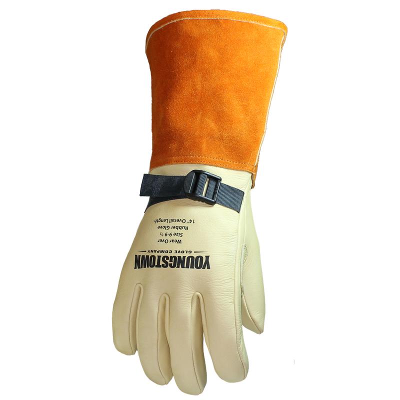 Youngstown Glove - 10" Leather Protector Lined with Kevlar