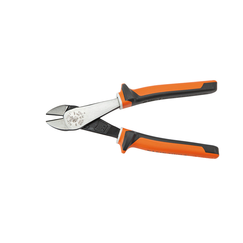 Klein Diagonal Cutting Pliers, Insulated, Slim Handle, 8-Inch