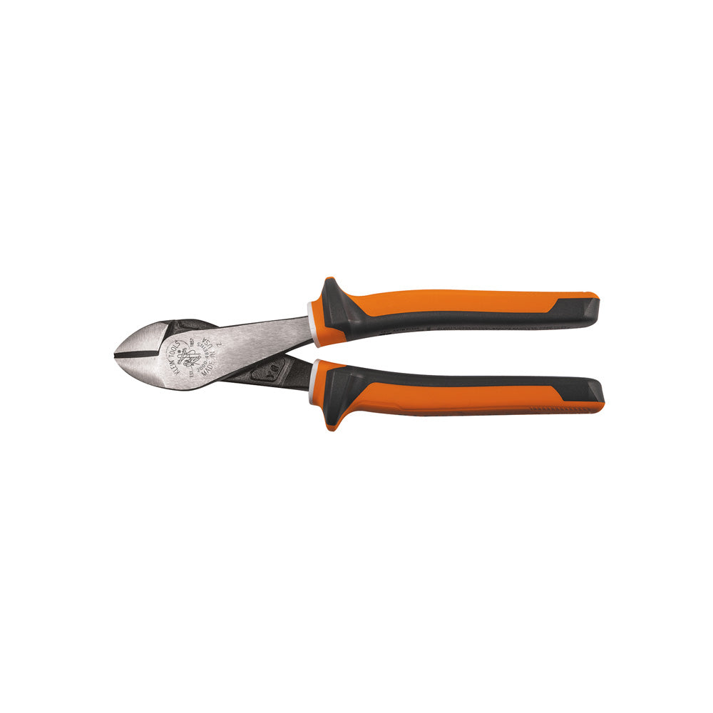 Klein Diagonal Cutting Pliers, Insulated, Angled Head, 8-Inch