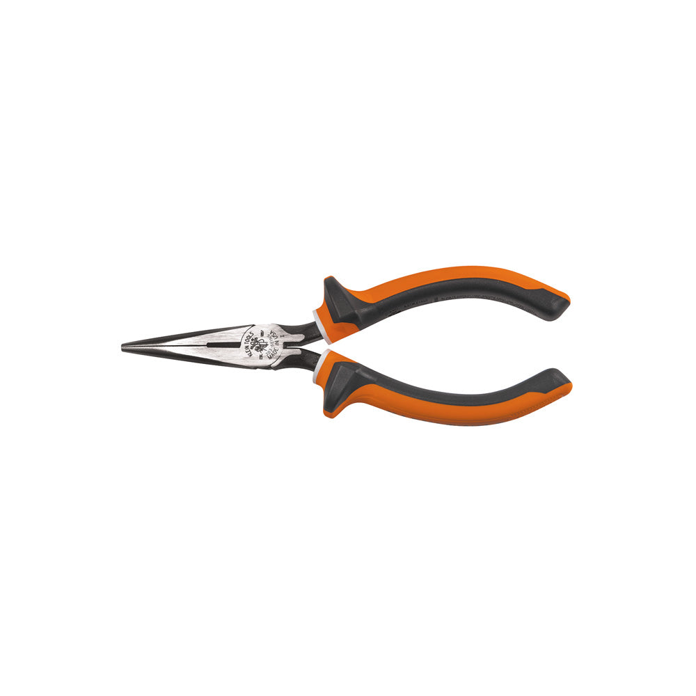 Klein Long Nose Side Cutter Pliers 6-Inch Slim Insulated