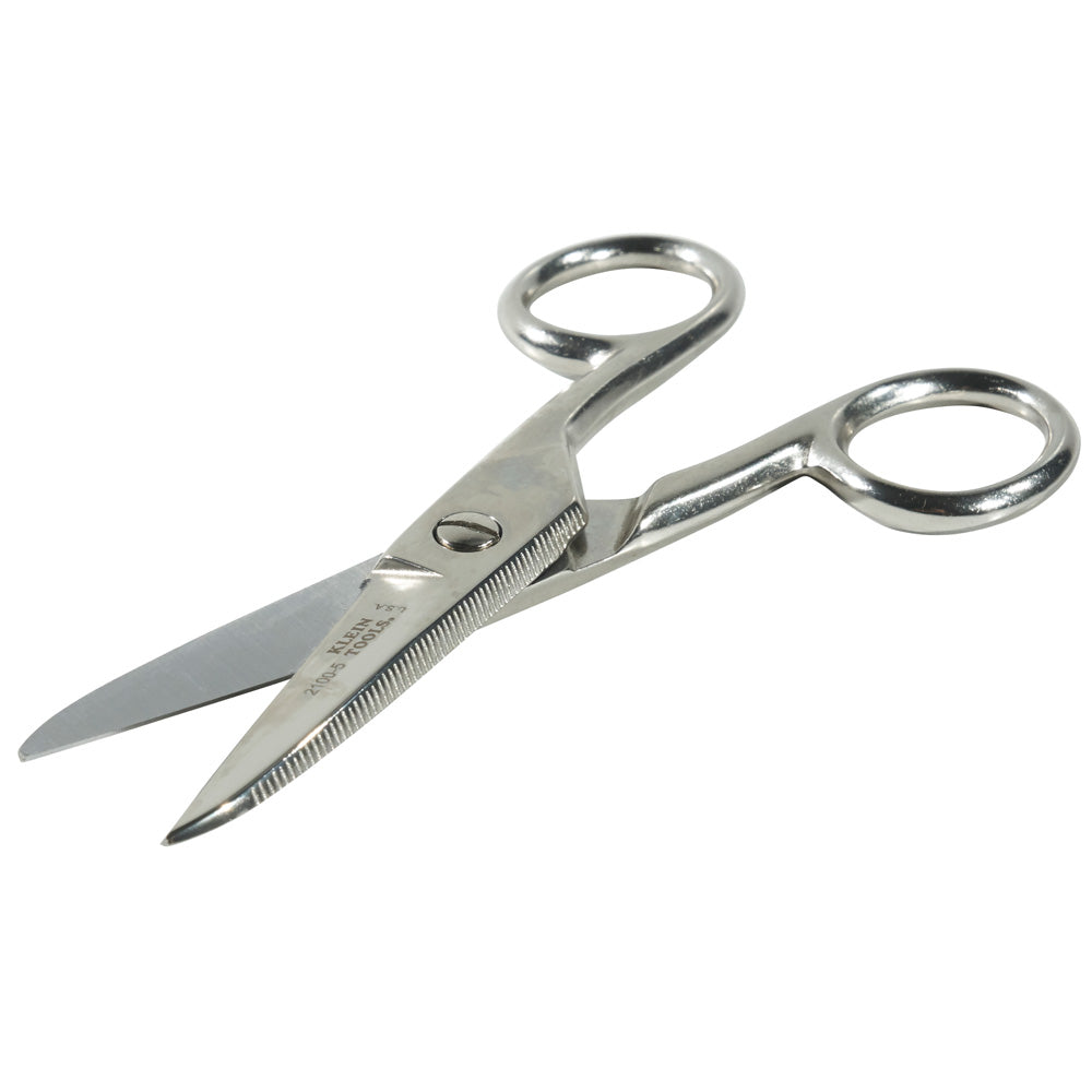 Klein Electrician's Scissors, 5-1/4-Inch