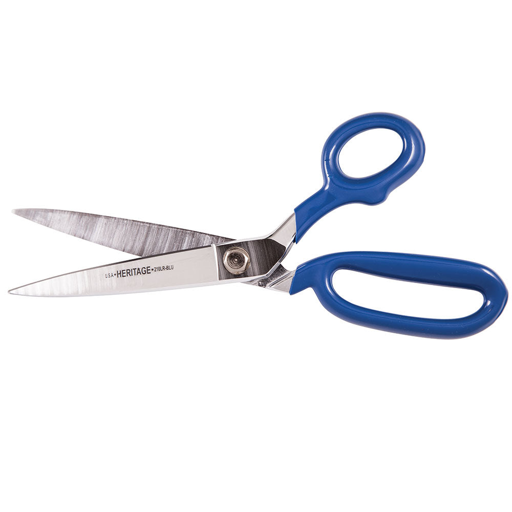 Klein Bent Trimmer w/Large Ring, Coated Handles, 10-Inch