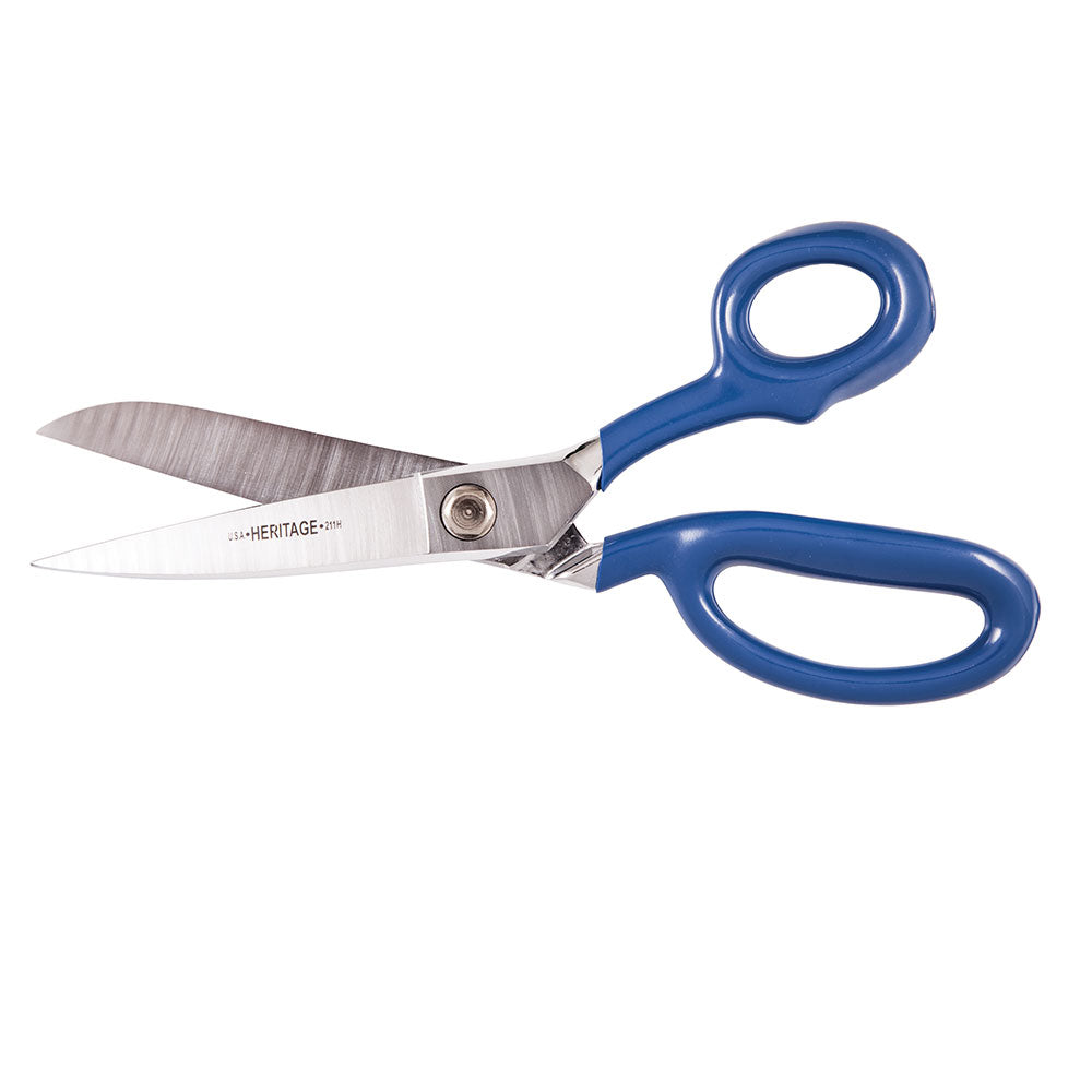 Klein Bent Trimmer, Knife Edge, Blue Coated, 11-1/2-Inch