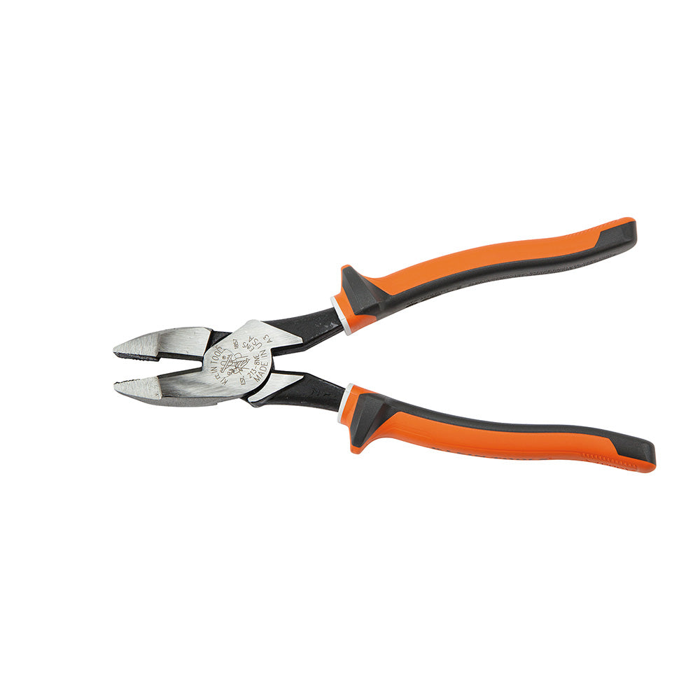 Klein Insulated Pliers, Slim Handle Side Cutters, 8-Inch