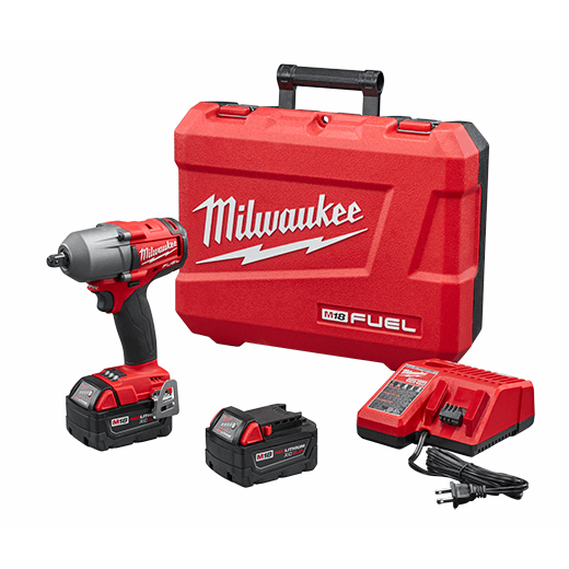 Milwaukee - M18 FUEL 1/2" Mid-Torque Impact Wrench with Pin Detent Kit