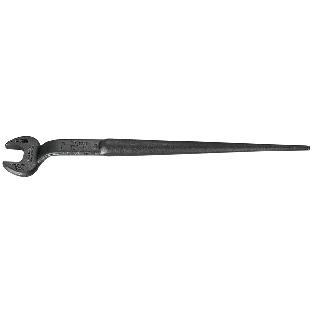 Klein Spud Wrench, 1-1/16-Inch Nominal Opening for Utility Nut