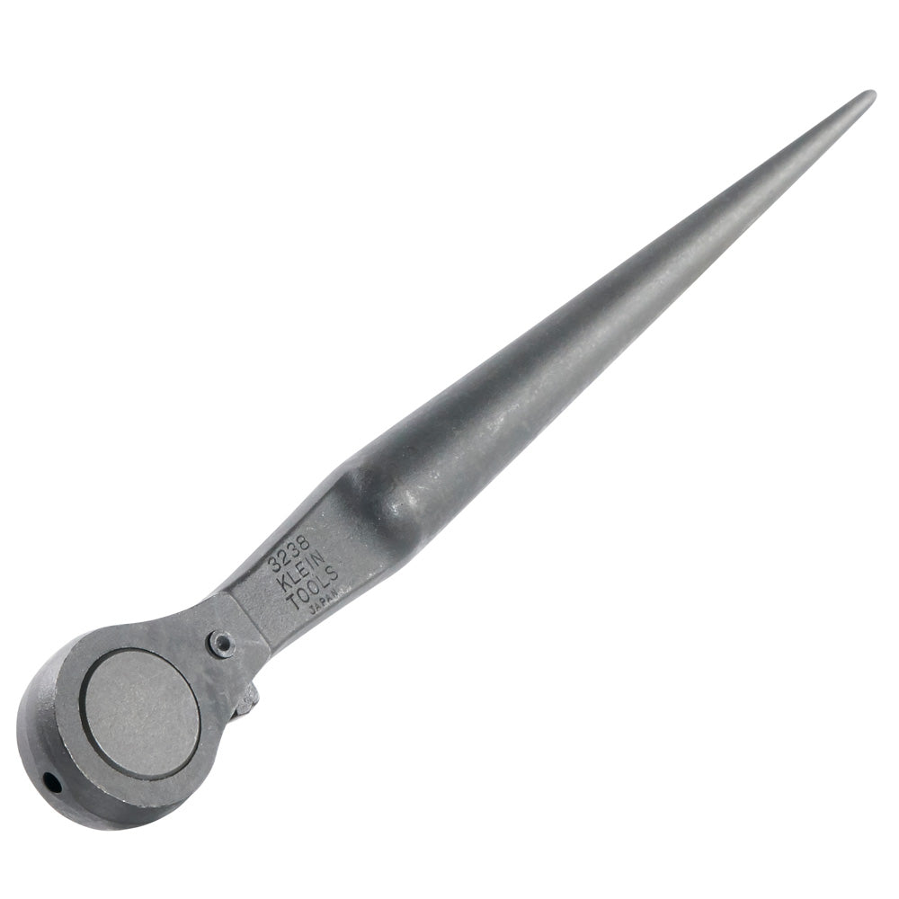 Klein 1/2-Inch Ratcheting Construction Wrench, 15-Inch