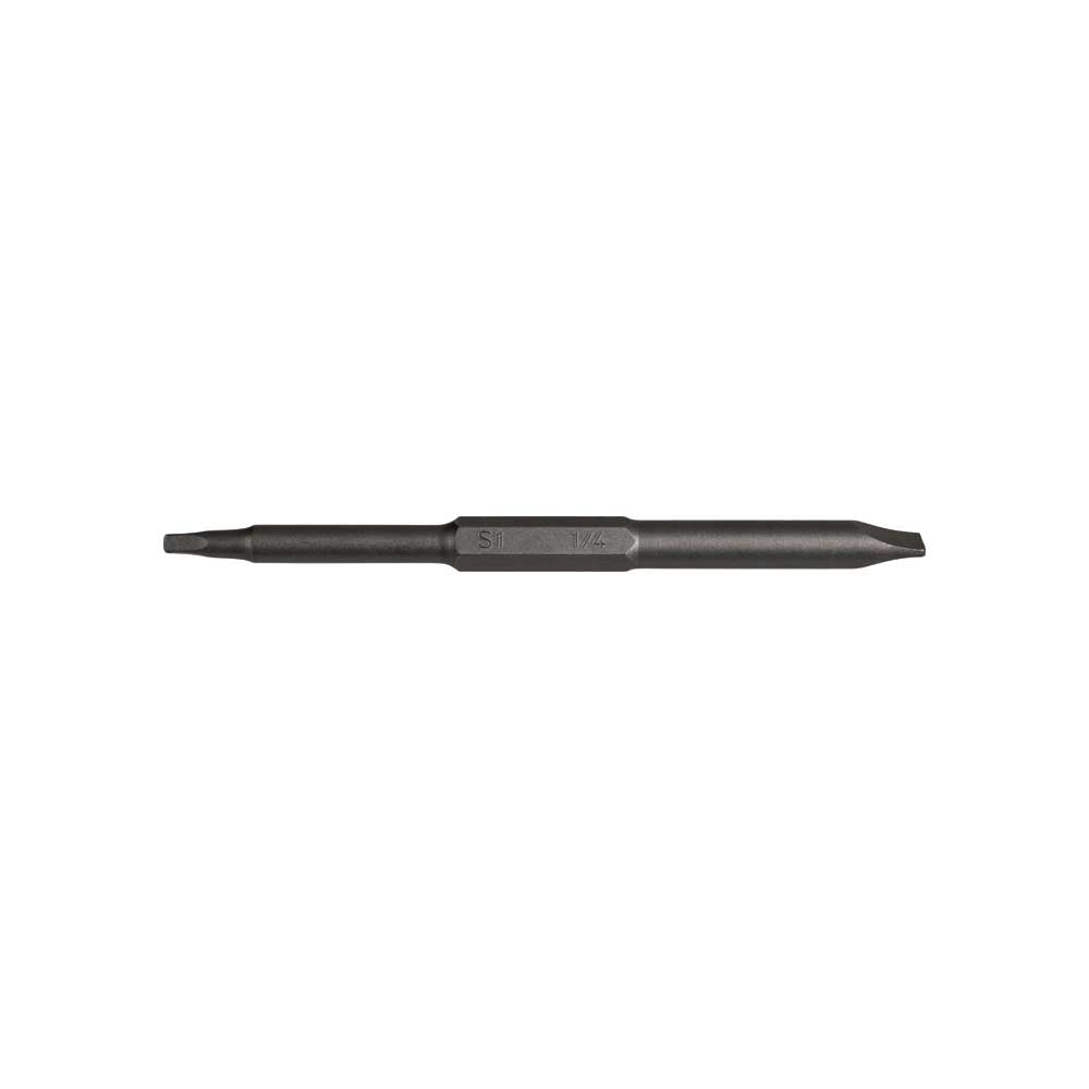 Klein Replacement Bit #1 Square, 1/4-Inch Slotted