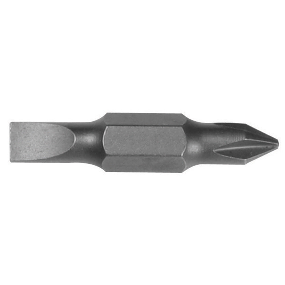 Klein Replacement Bit. #1 Phillips, 3/16-Inch Slotted