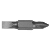 Klein Replacement Bit. #1 Phillips, 3/16-Inch Slotted