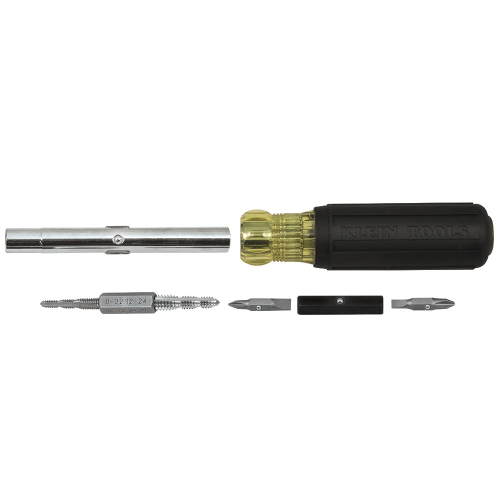 Klein Multi-Bit Screwdriver / Tap Tool, 14-Piece