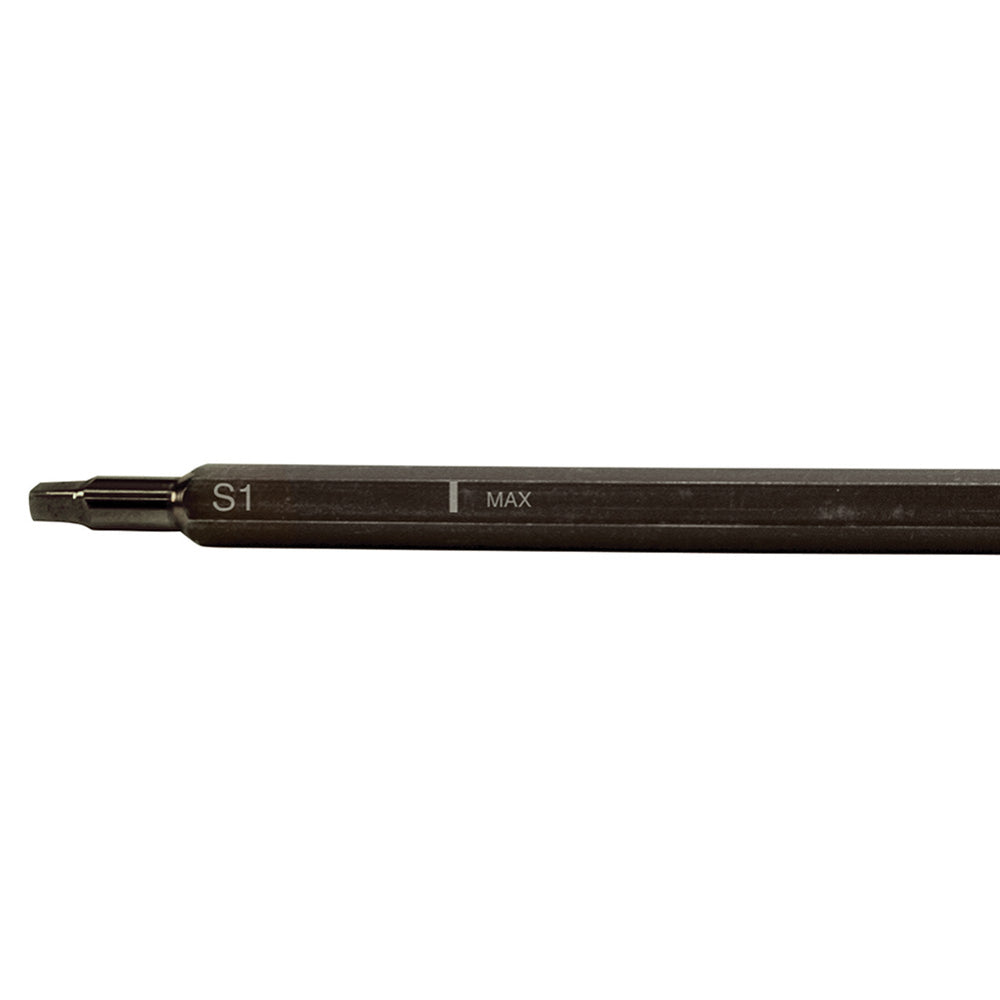 Klein Adjustable-Length Screwdriver Blade, Square #1, #2