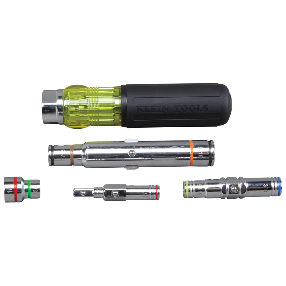 Klein 7-in-1 Multi-Bit Screwdriver / Nut Driver, Magnetic