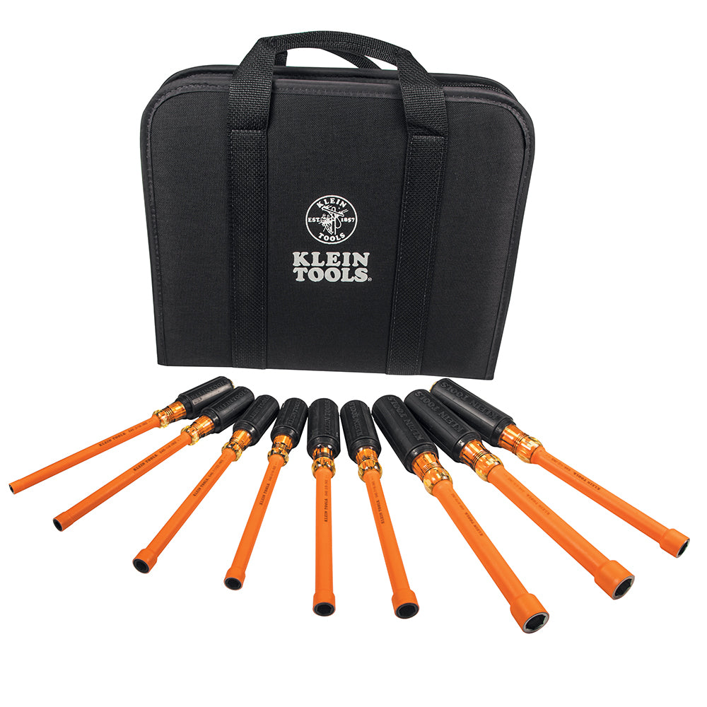 Klein Nut Driver Set, 1000V Insulated, 9-piece