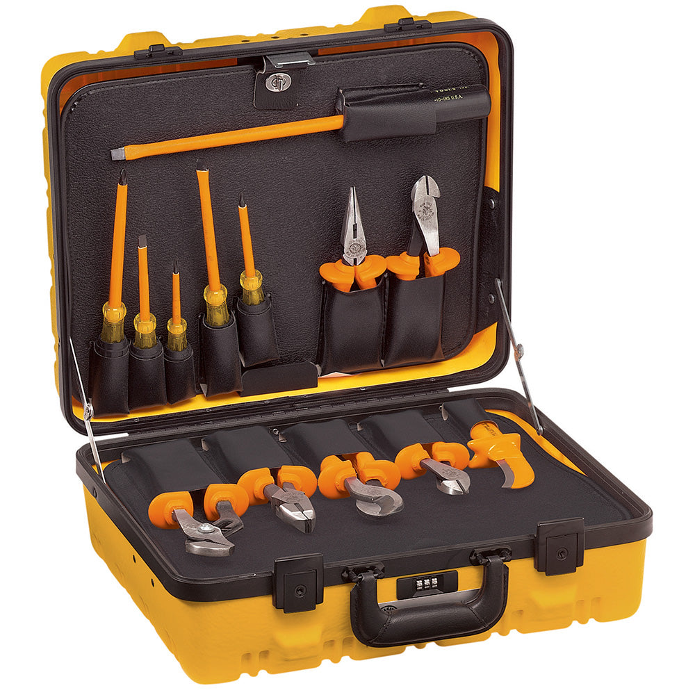 Klein 1000V Insulated Utility Tool Kit in Hard Case, 13-Piece