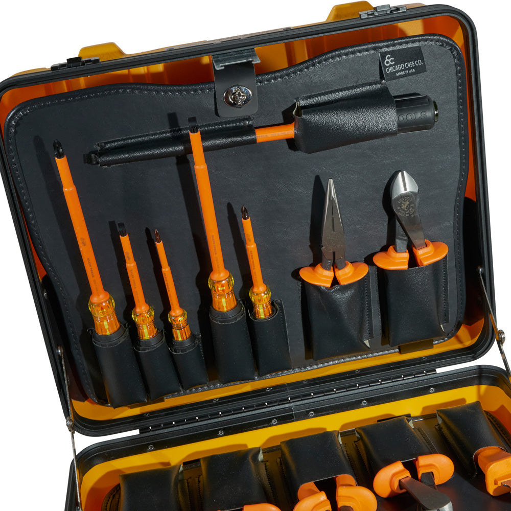 Klein 1000V Insulated Utility Tool Kit in Hard Case, 13-Piece