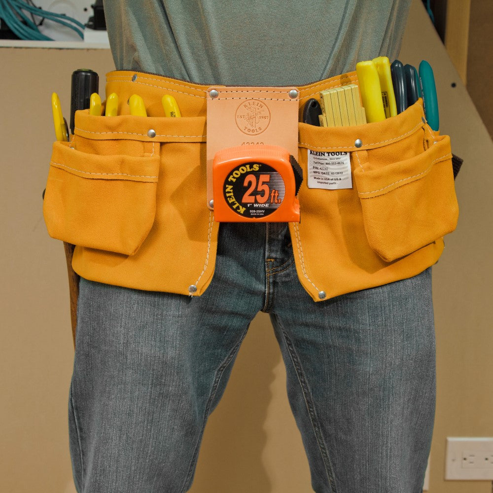 Klein One-Piece Nail/Screw and Tool Pouch Apron