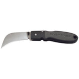 Klein Lockback Knife, 2-5/8-Inch Hawkbill Blade, Black Handle