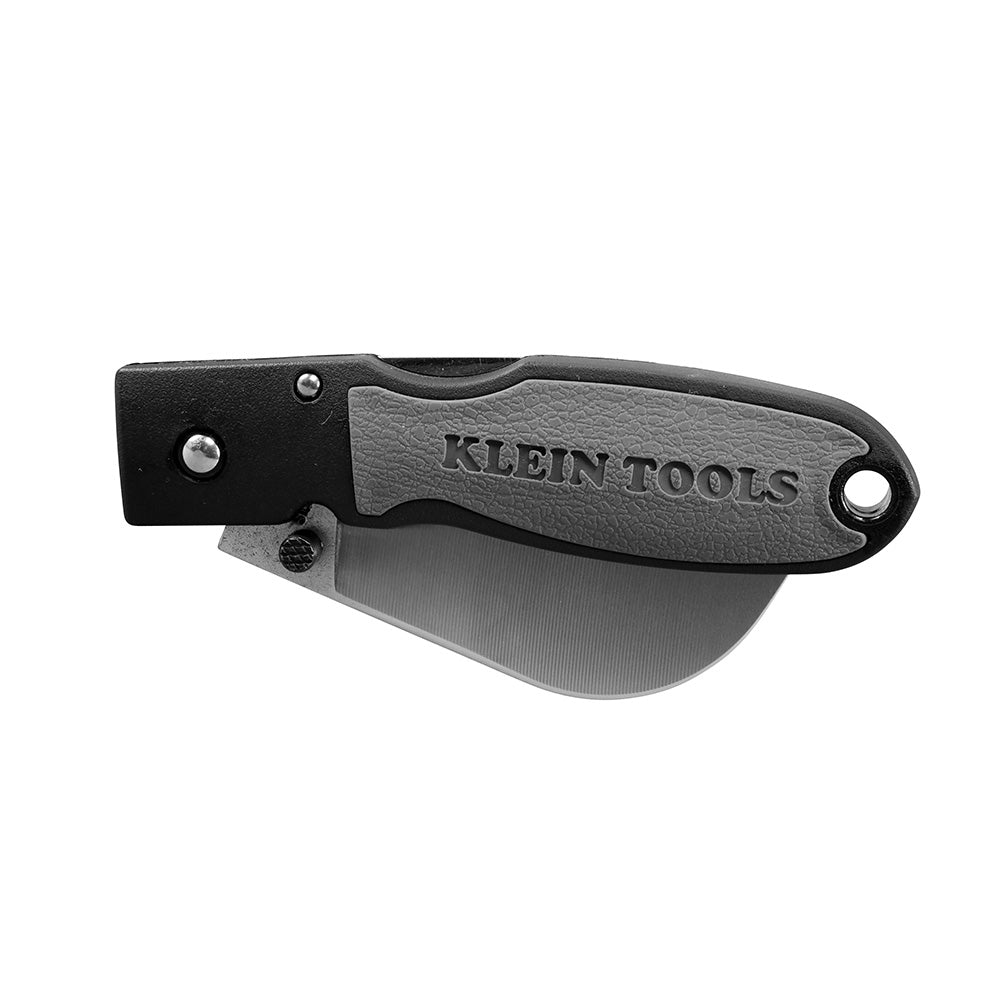 Klein Lockback Knife, 2-5/8-Inch Hawkbill Blade, Black Handle