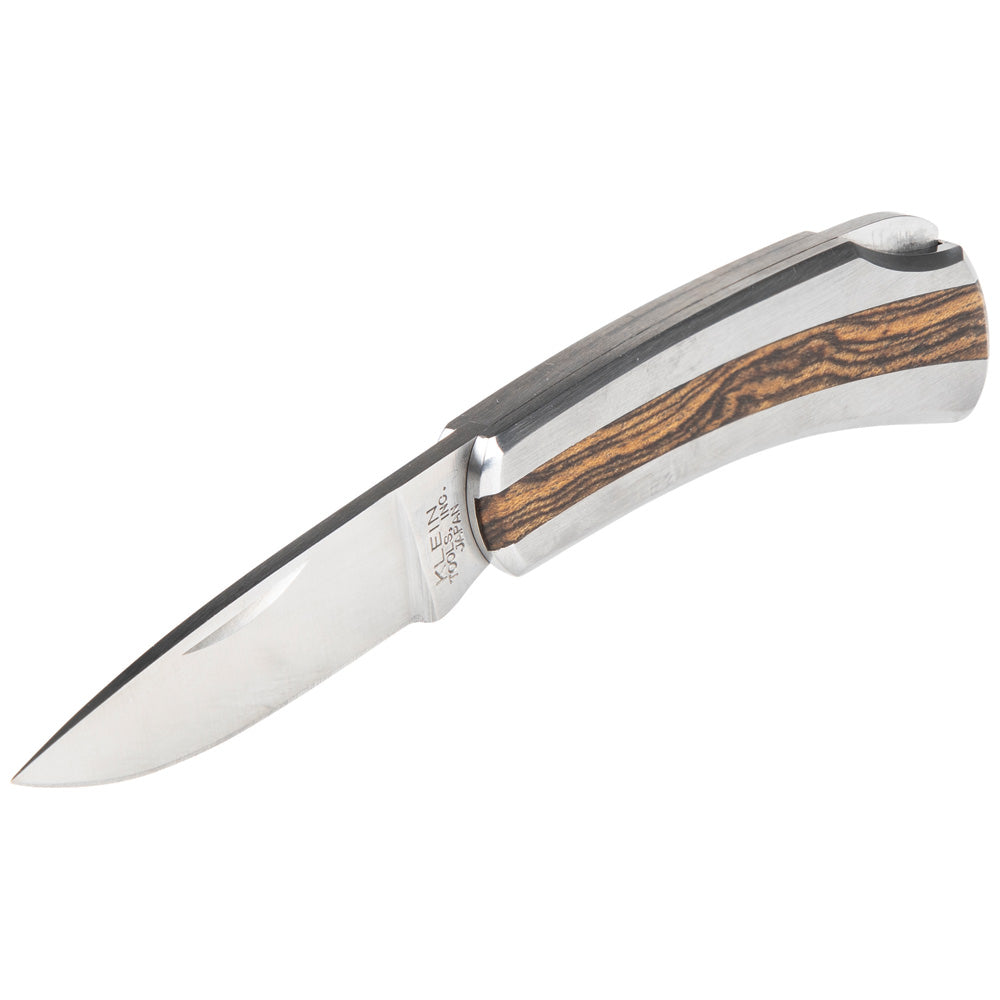 Klein Stainless Steel Pocket Knife, 2-1/4-Inch Drop Point Blade