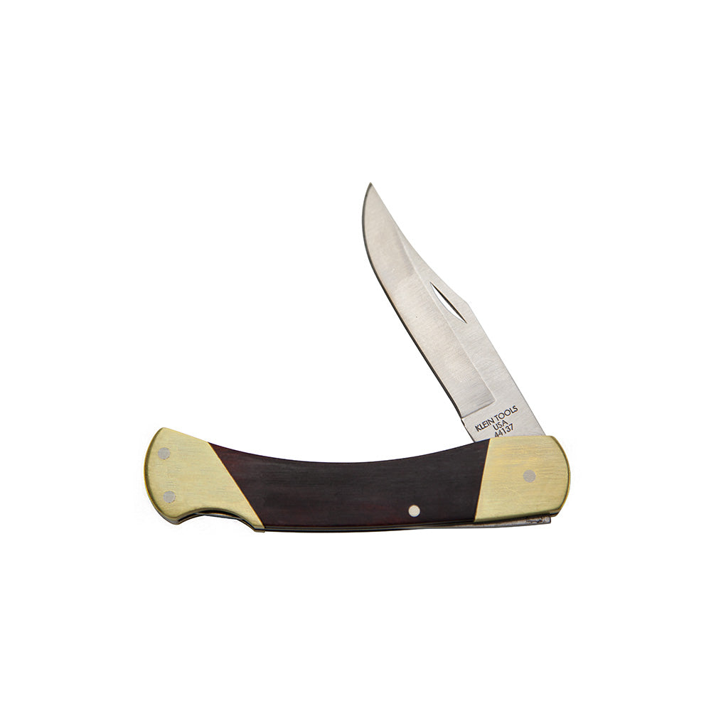 Klein Sportsman Knife, 3-3/8-Inch Drop Point Blade