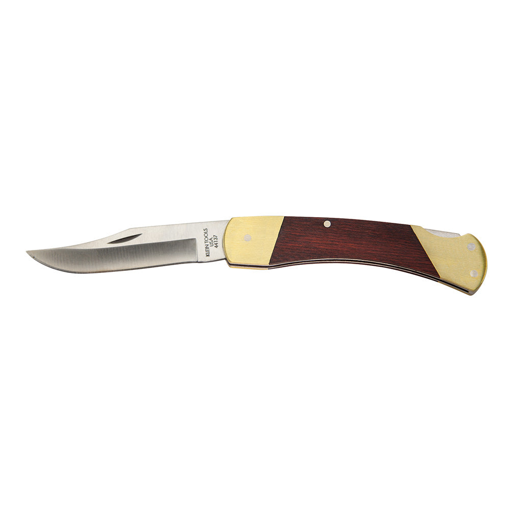 Klein Sportsman Knife, 3-3/8-Inch Drop Point Blade