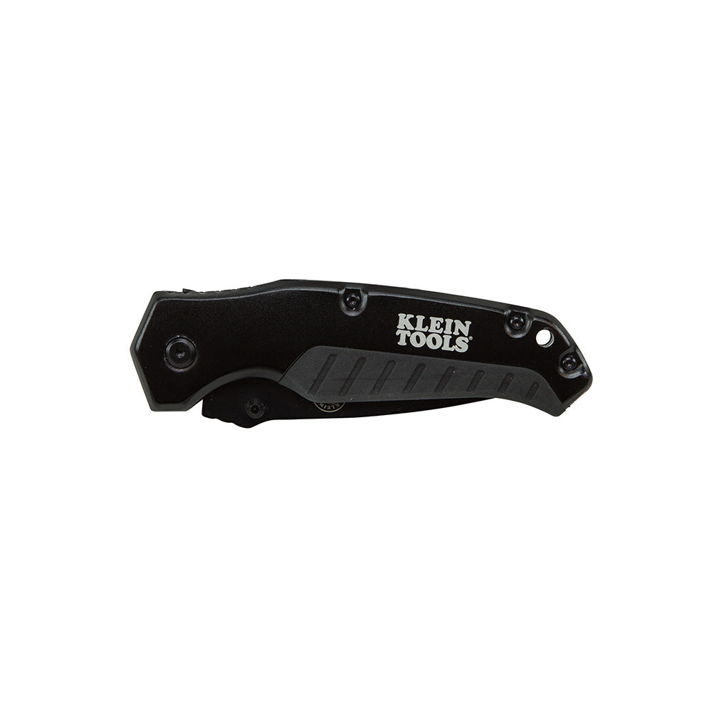 Klein Pocket Knife, Black, Drop Point Blade