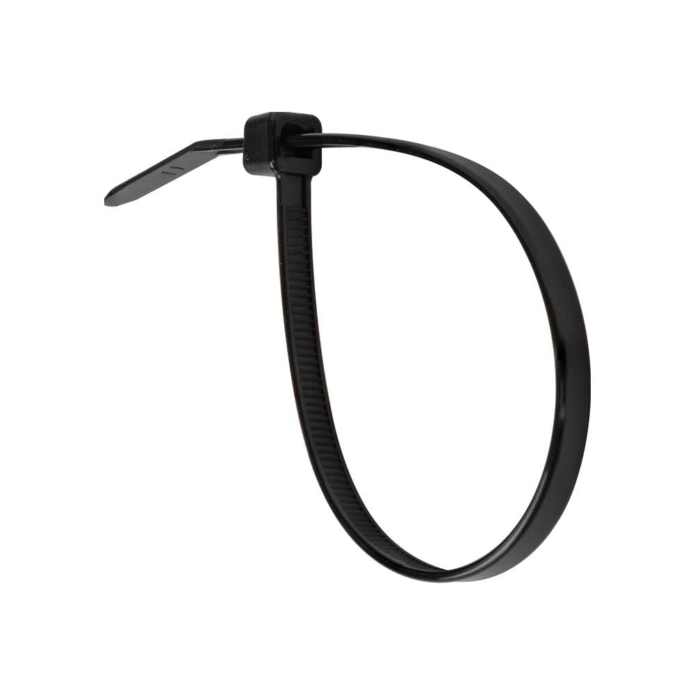 Klein Cable Ties, Zip Ties, 50-Pound Tensile Strength, 7.75-Inch, Black