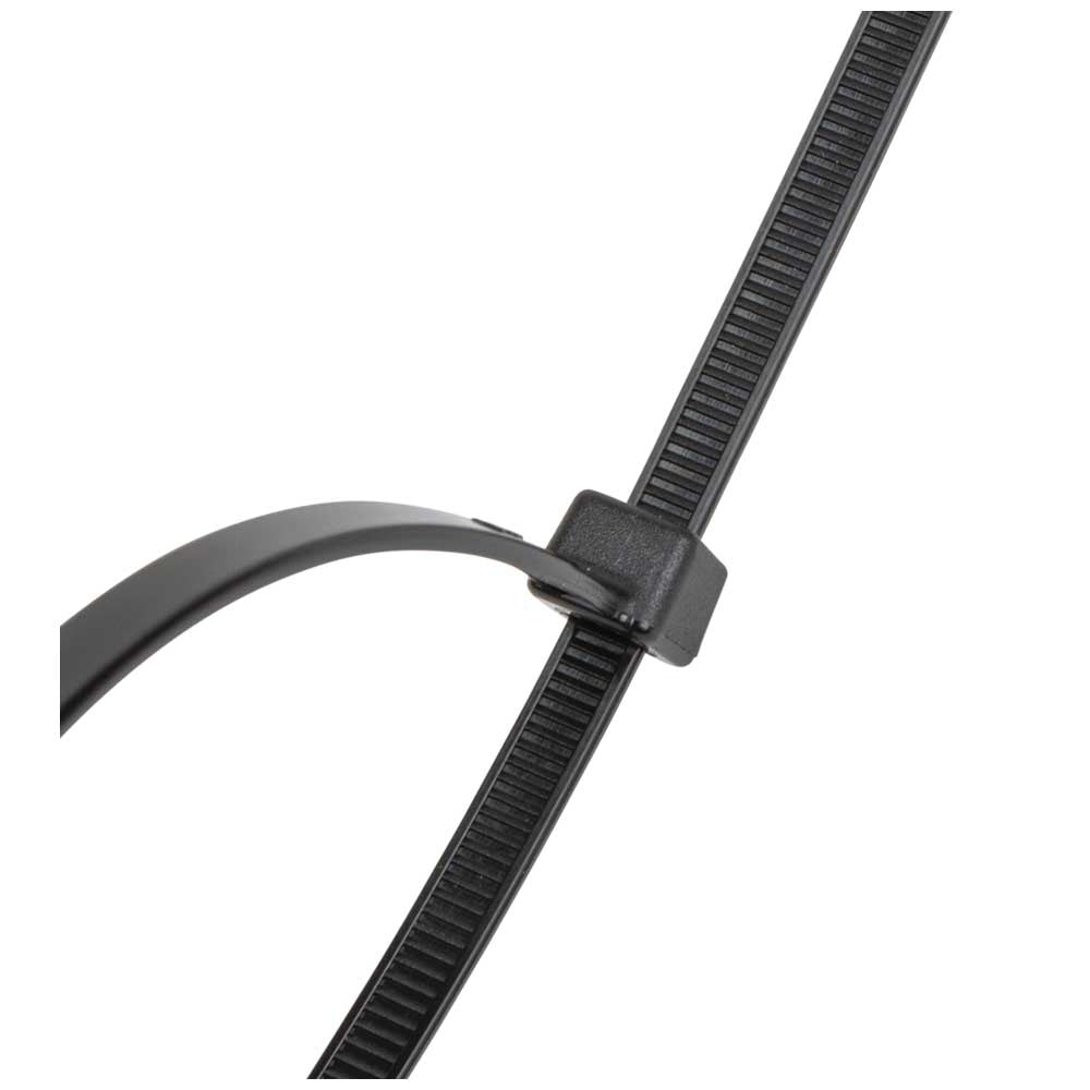 Klein Cable Ties, Zip Ties, 50-Pound Tensile Strength, 11.5-Inch, Black