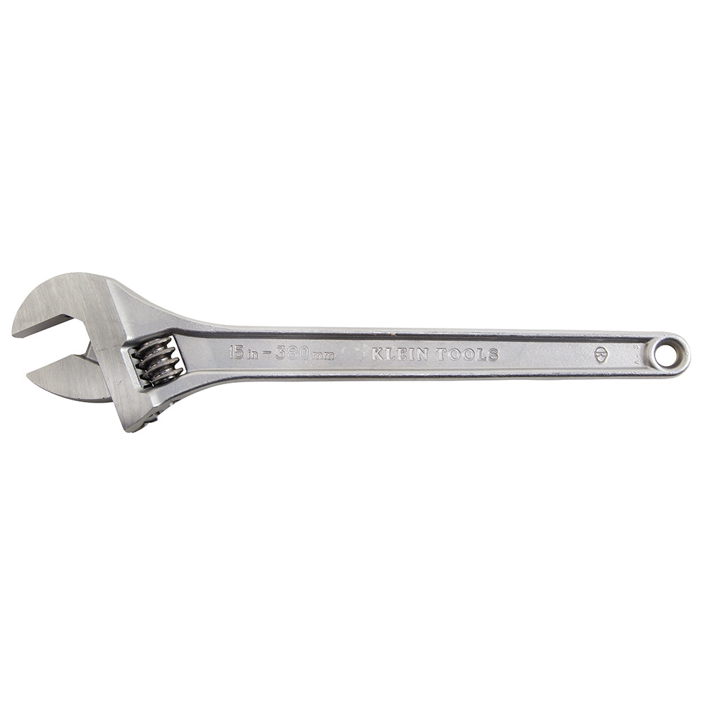 Klein Adjustable Wrench Standard Capacity, 15-Inch