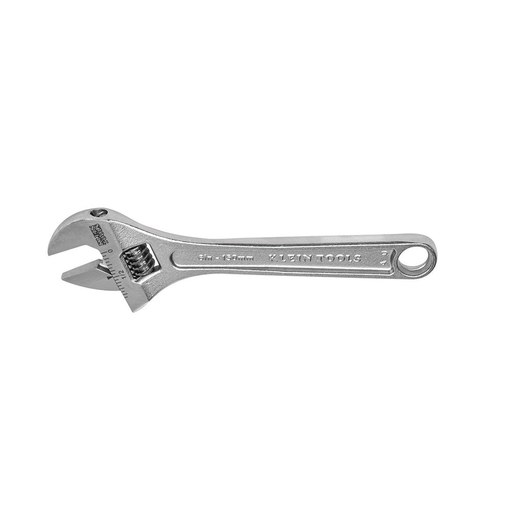 Klein Adjustable Wrench, Extra-Capacity, 6-Inch