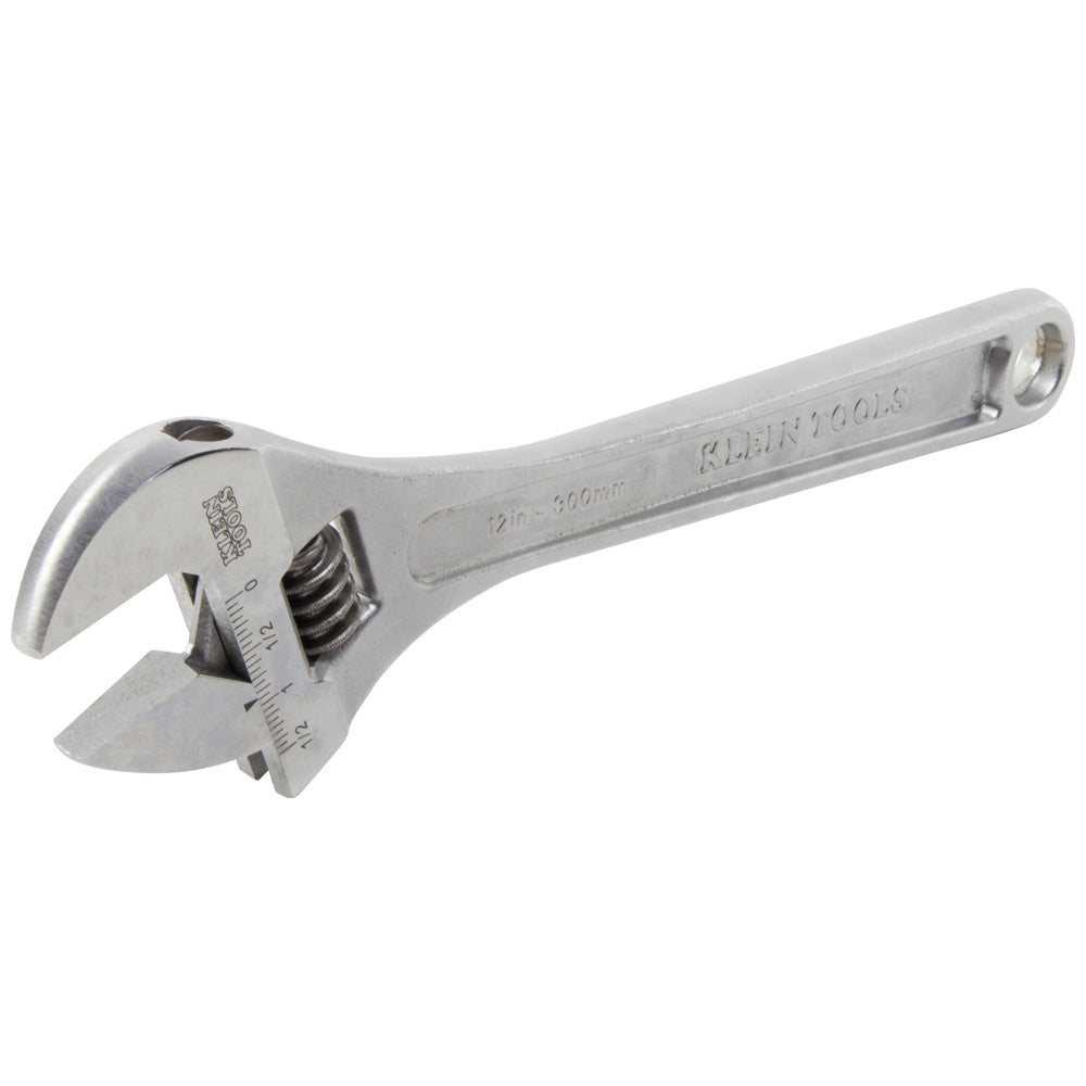 Klein Adjustable Wrench Extra Capacity, 12-Inch