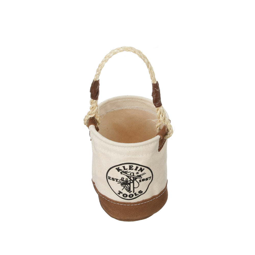 Klein Mini Tool Bucket, Leather-Bottom