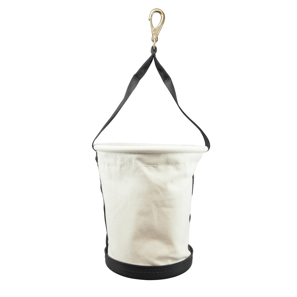 Klein Tapered-Wall Bucket with Swivel Snap Hook, Canvas