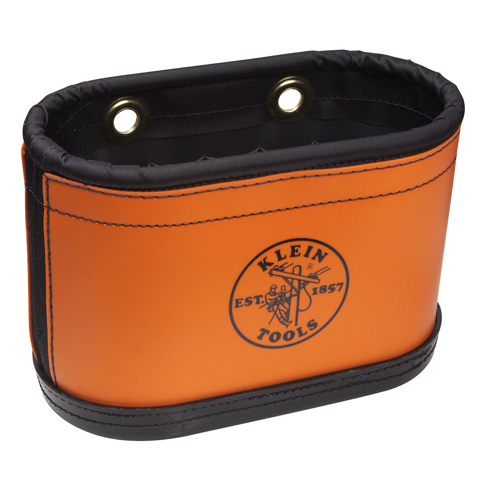 Klein Hard-Body Bucket, 14 Pocket Oval Bucket with Kickstand