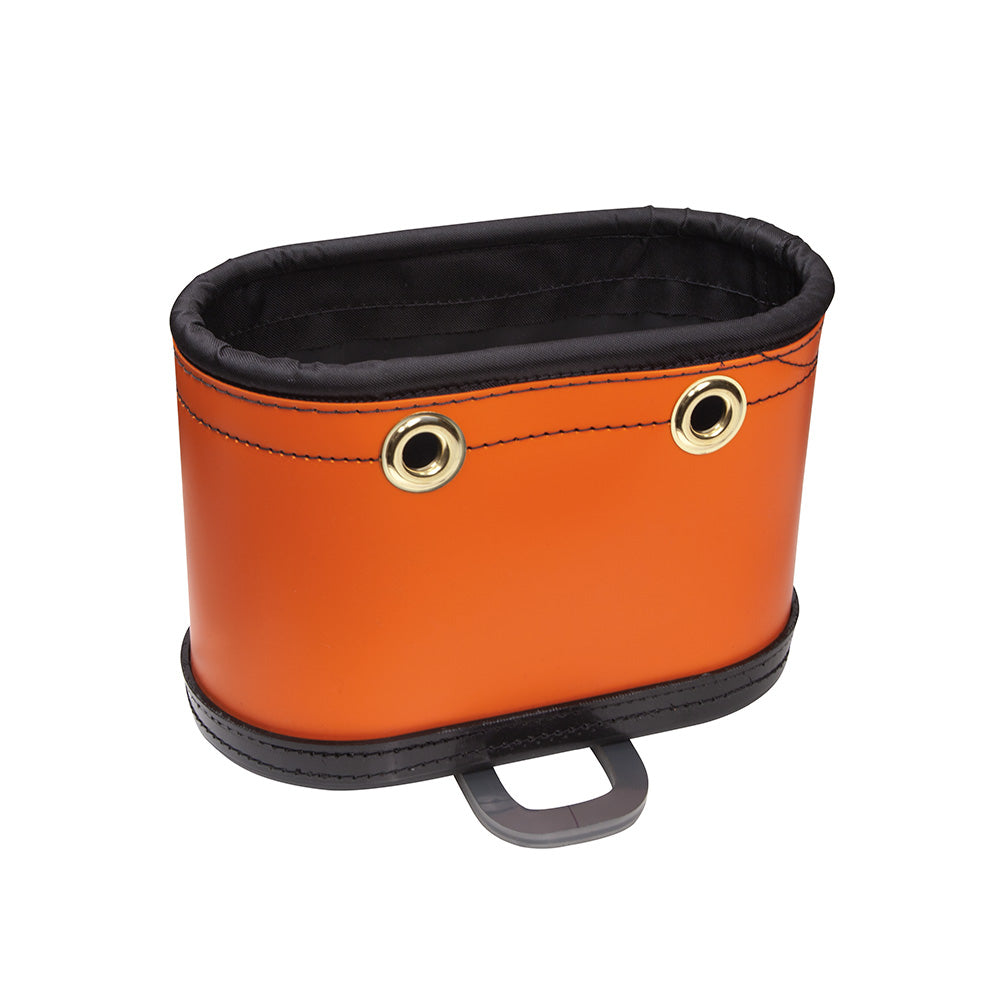 Klein Hard-Body Bucket, 14 Pocket Oval Bucket with Kickstand