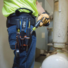 Klein Tradesman Pro™ Tool Pouch, 9 Pockets, 10.25 x 5.5 x 10.25-Inch Klein Tools