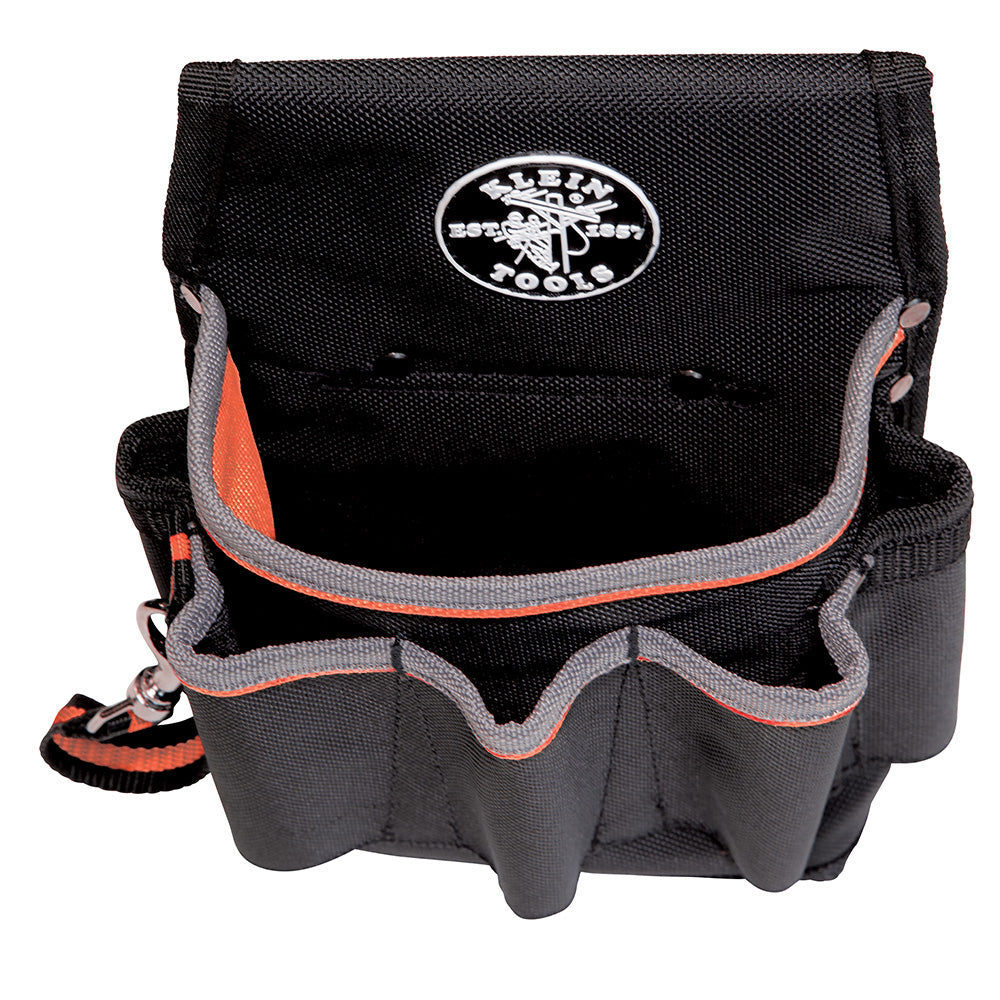 Klein Tradesman Pro™ Tool Pouch, 6 Pockets, 10.25 x 6.75 x 10.25-Inch