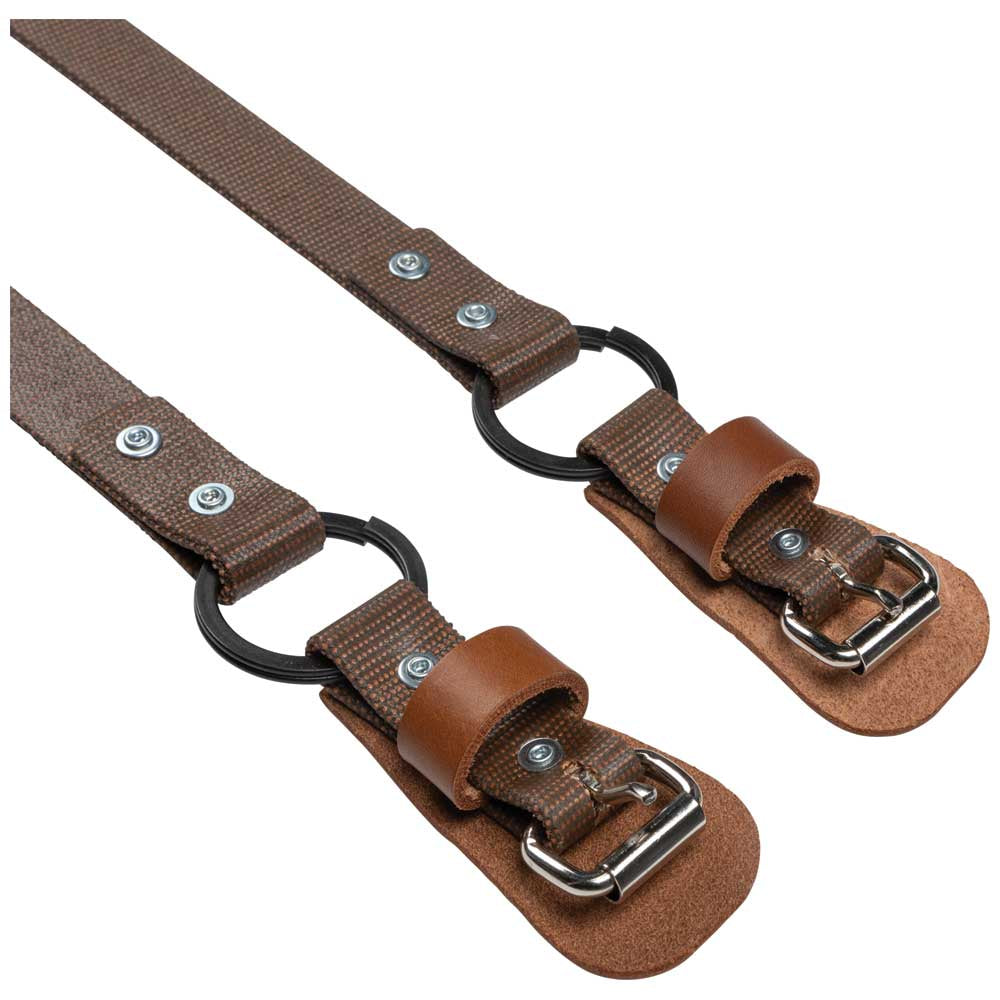 Klein Ankle Straps for Pole Climbers, 1-1/4-Inch Width