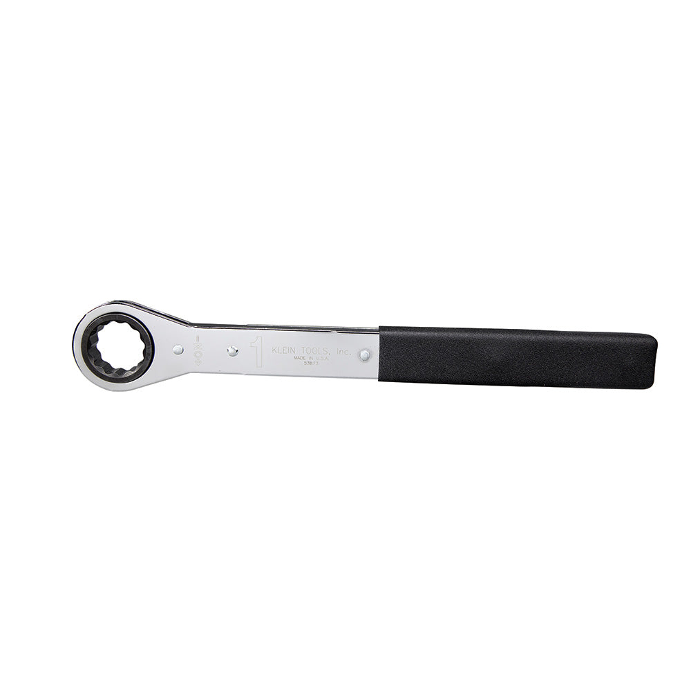 Klein Ratcheting Box End Wrench, 1-Inch