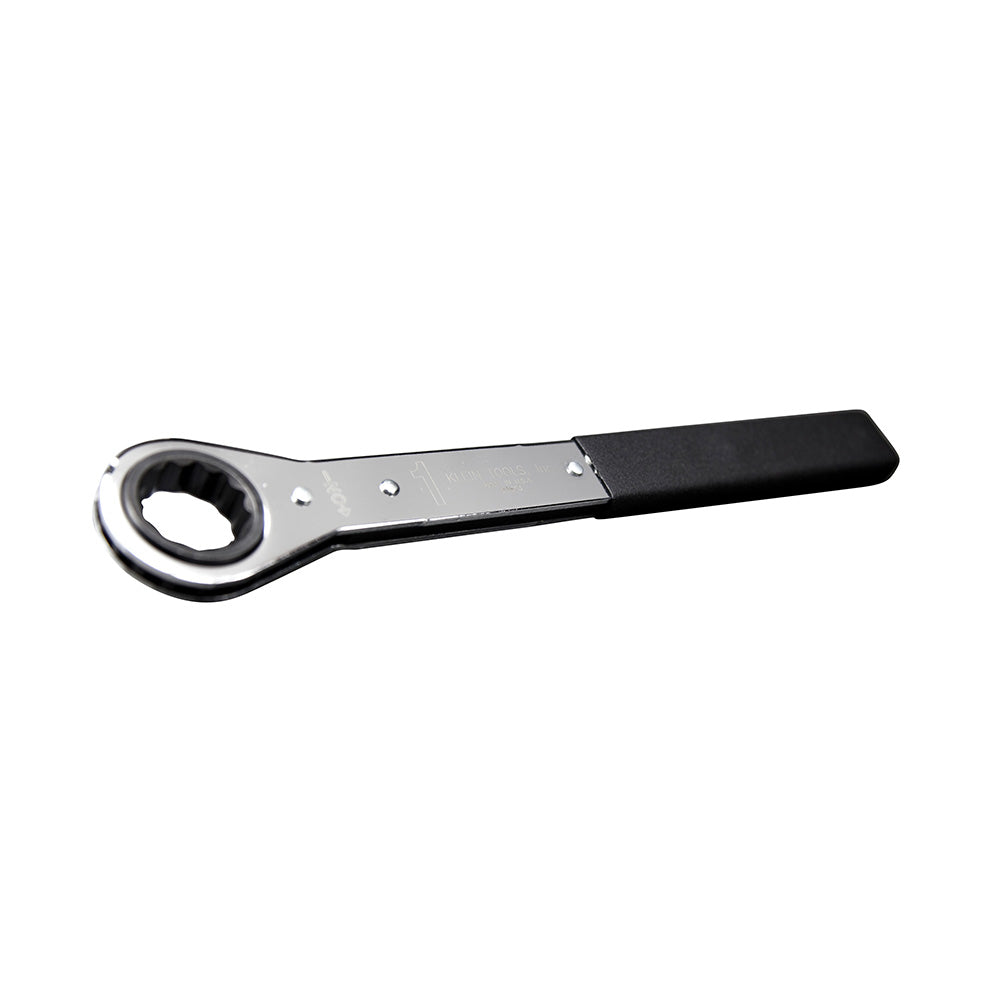 Klein Ratcheting Box End Wrench, 1-Inch