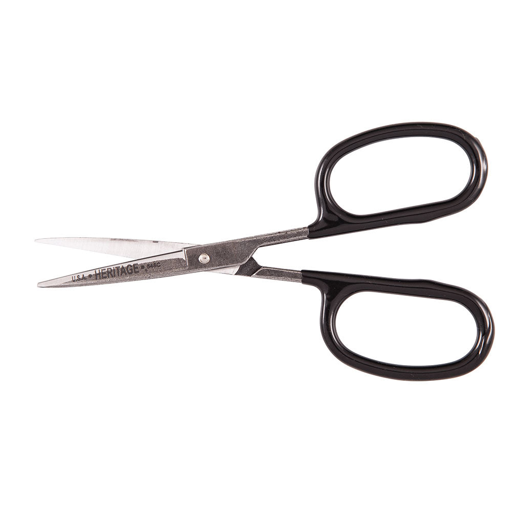 Klein Rubber Flashing Scissor w/Curved Blade, 5-1/2-Inch