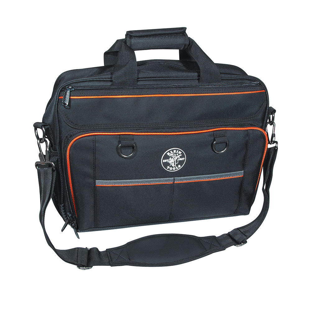 Klein Tool Bag, Tradesman Pro™ Tech Bag, 22 Pockets w/Laptop Pocket, 16-Inch