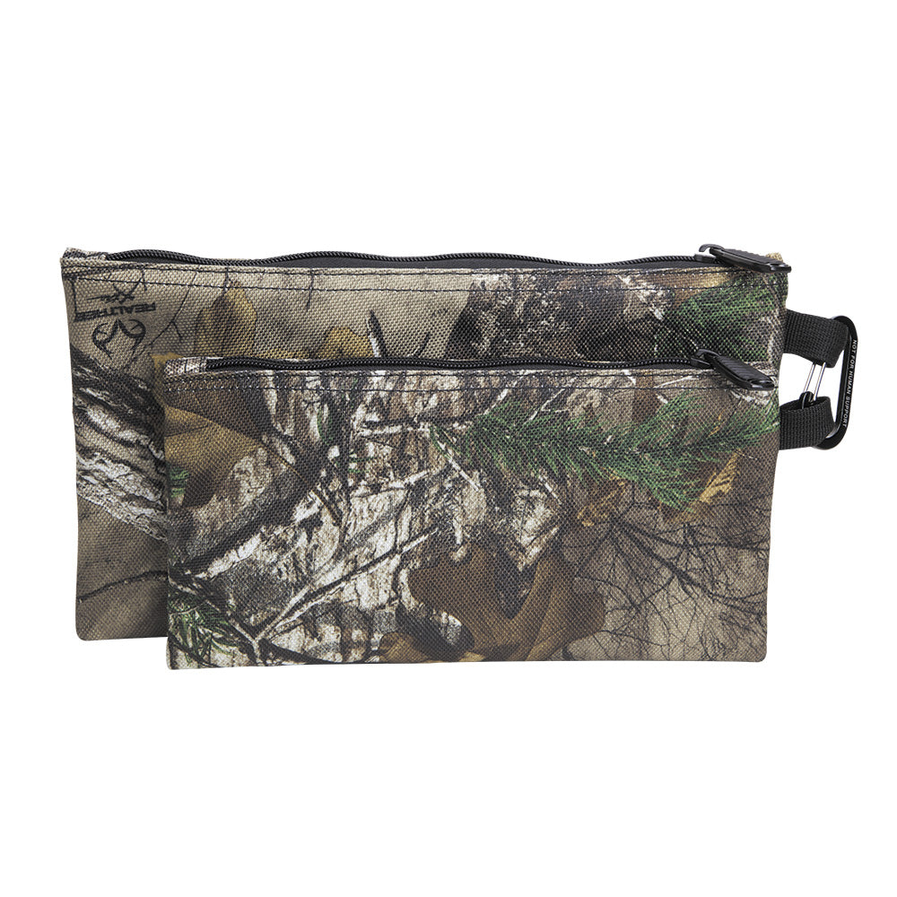 Klein Zipper Bags, Camo Tool Pouches, 2-Pack