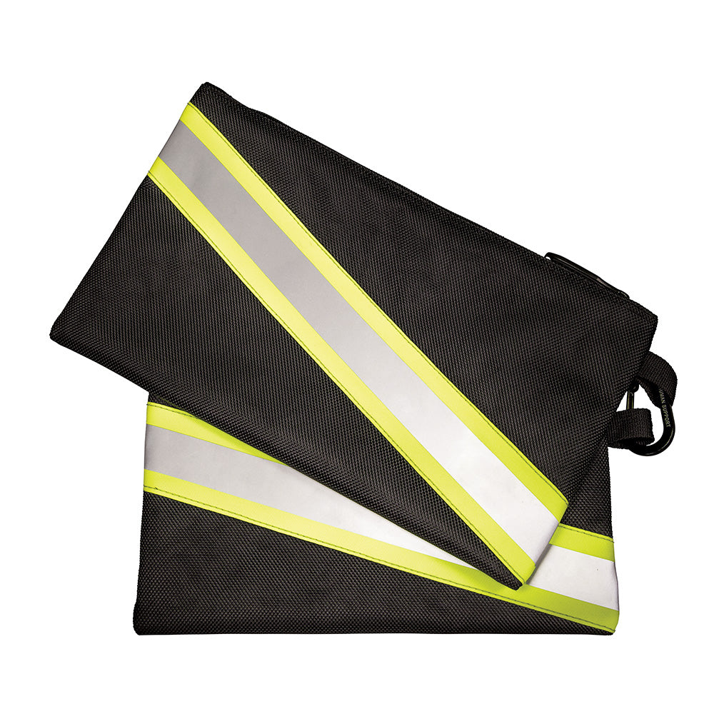 Klein Zipper Bags, High Visibility Tool Pouches, 2-Pack