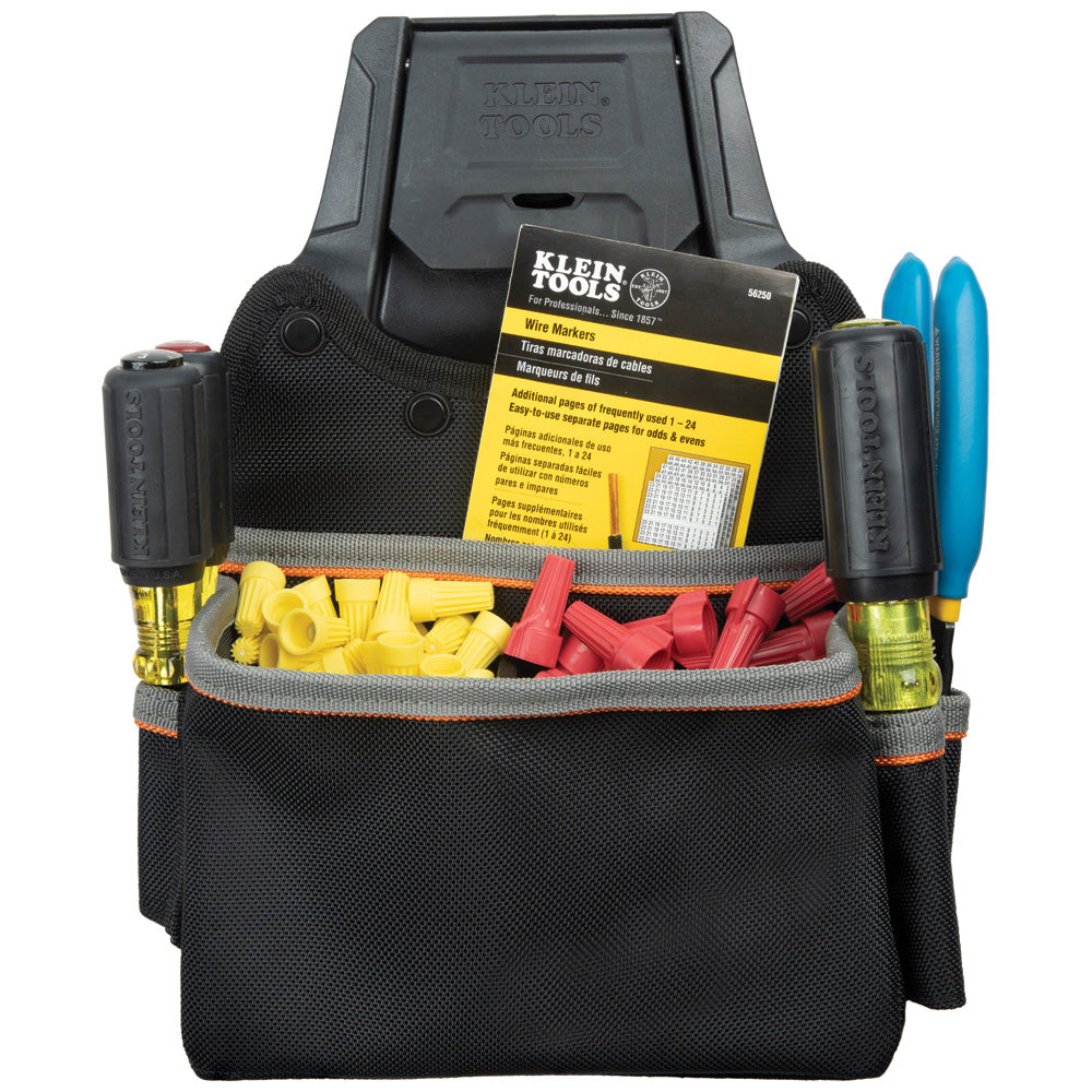 Klein Tradesman Pro™ Modular Parts Pouch with Belt Clip