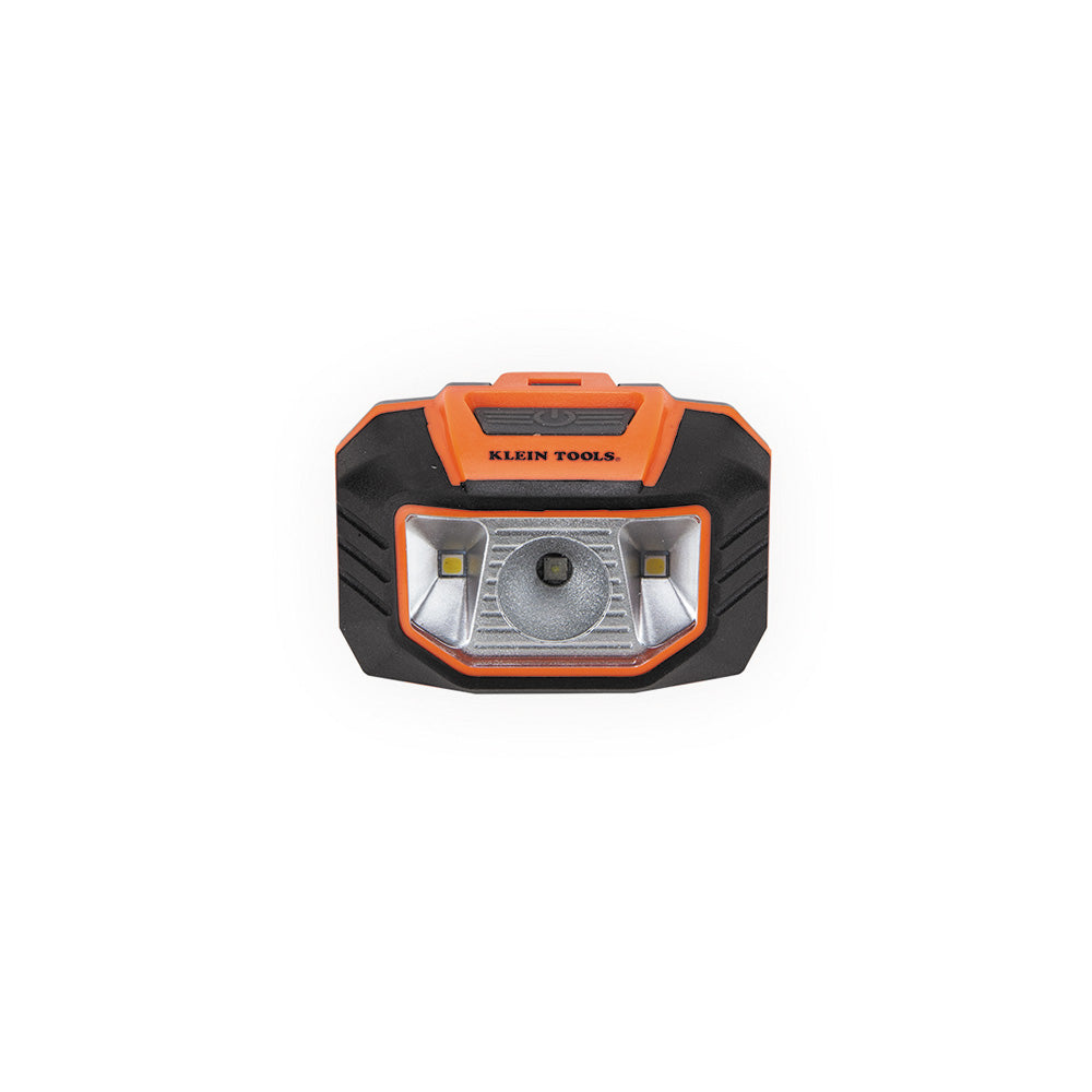 Klein LED Headlamp with Silicone Hard Hat Strap