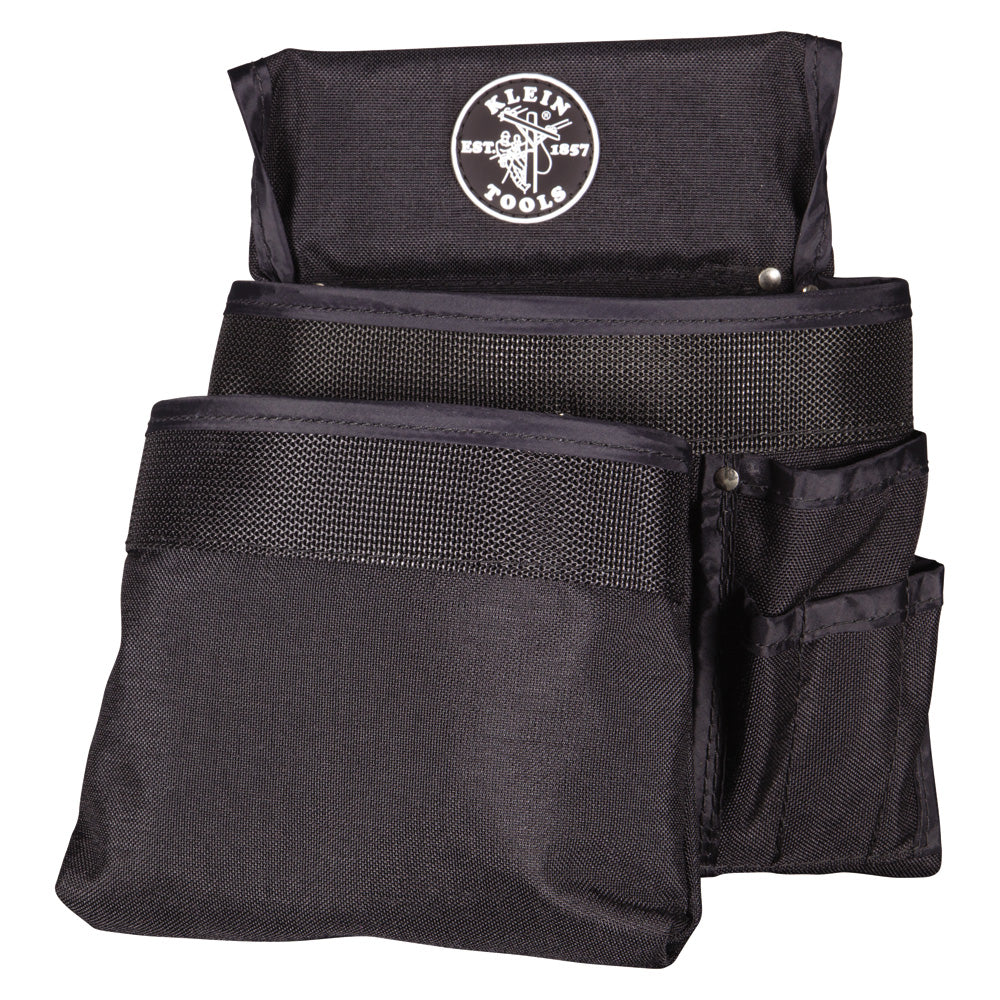 Tool Pouch, PowerLine™ Series 8-Pocket Tool Pouch, Black Nylon