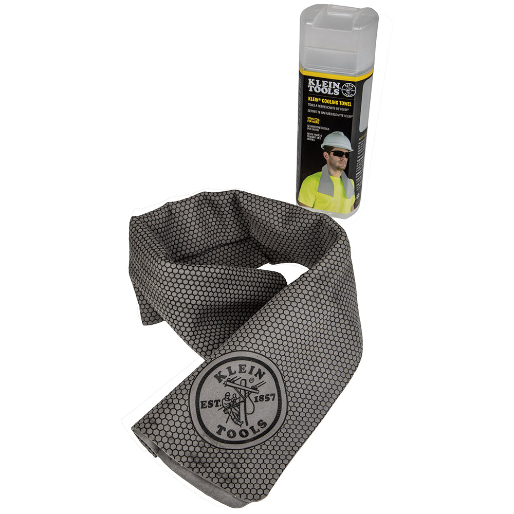 Klein Cooling Towel, Gray